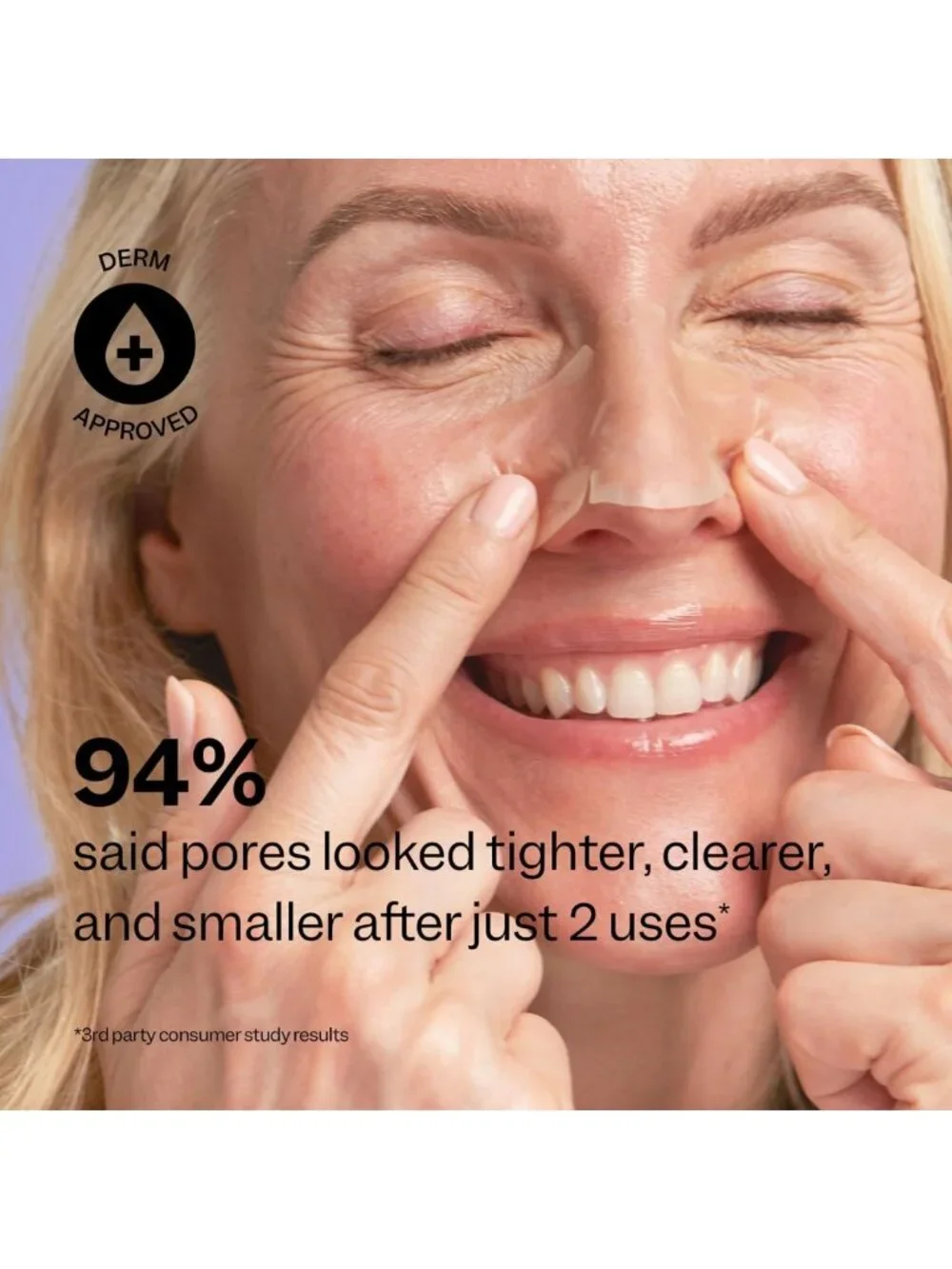 Overnight Blackhead Remover Nose Pore Patches - Vegan Hydrocolloid Strips, 7 ct